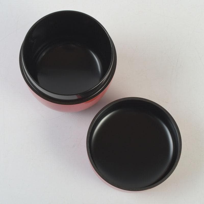 茶道具 山中塗 坂下雄峰作 水仙蒔絵 セール中 大棗 共布共箱 M 9654