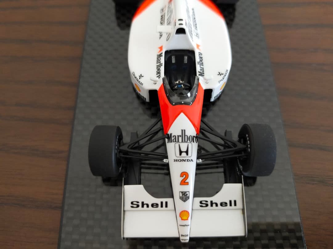 アイドロン 1/43 マクラーレン ホンダ MP4/6 日本GP 優勝 ベルガー