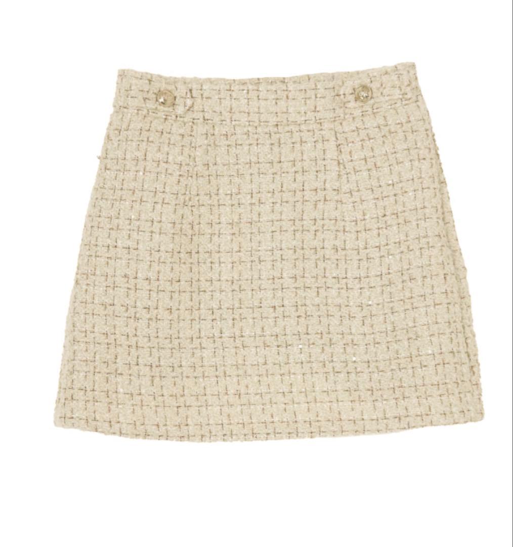 パンツ herlipto Verlet Tweed Mini Skort