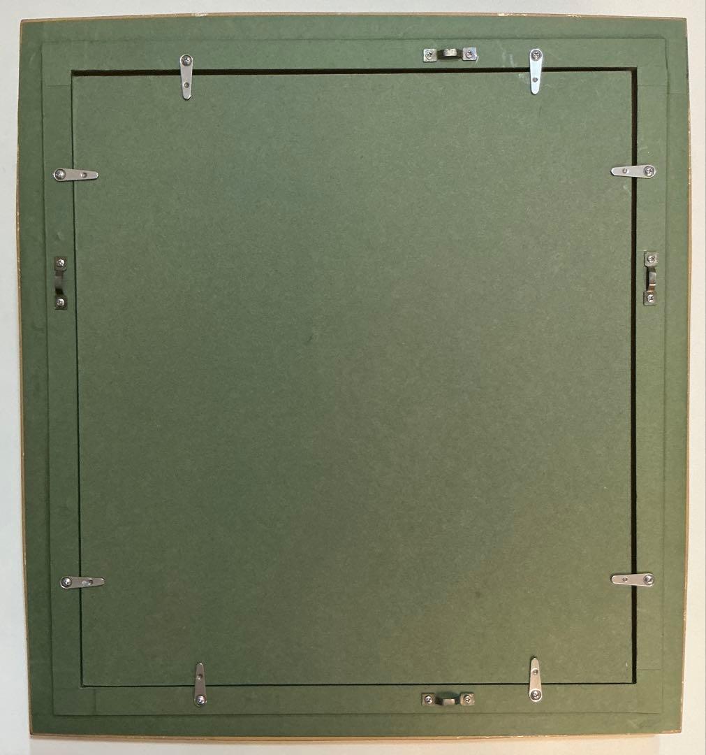 絵画・額縁・油絵・渡部ひでき・パリの街角・洋画・色紙・美術品・インテリア・雑貨