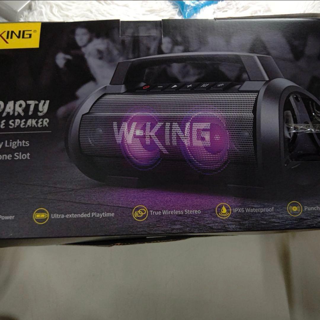 外箱付き Q3037 W-KING D10 Bluetoothスピーカー