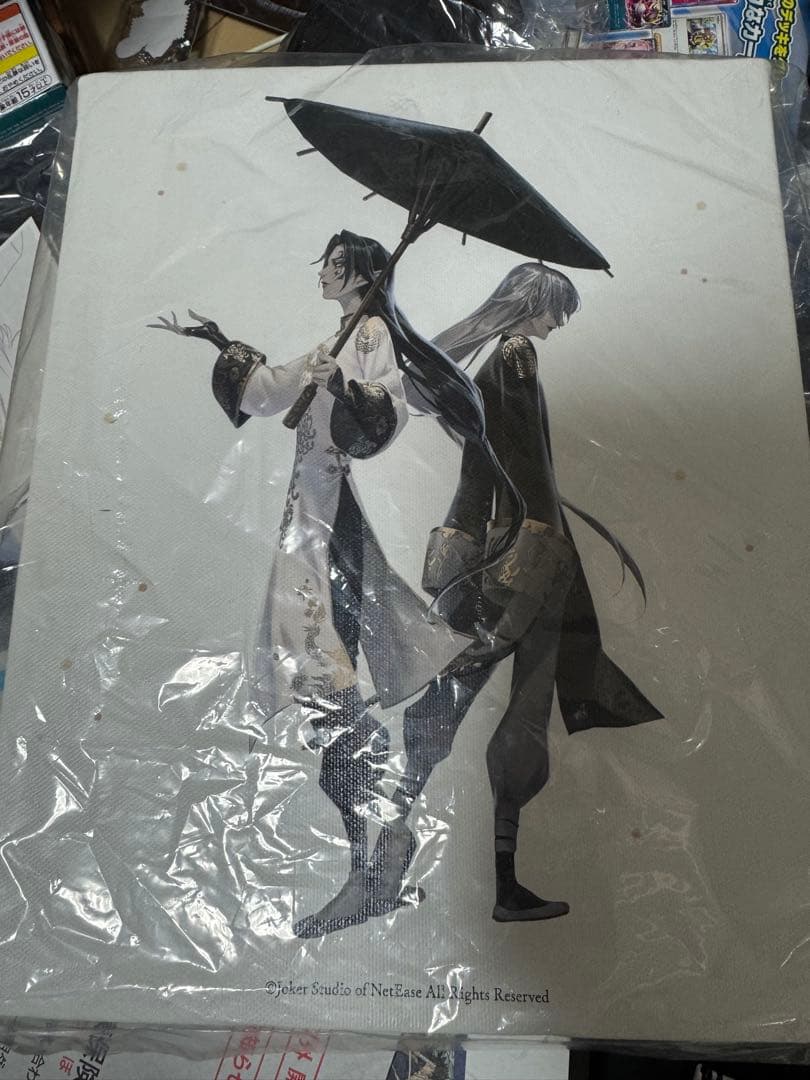 第五人格 白黒無常 キャンバスボード 白黒無常 記念日 キャンバス