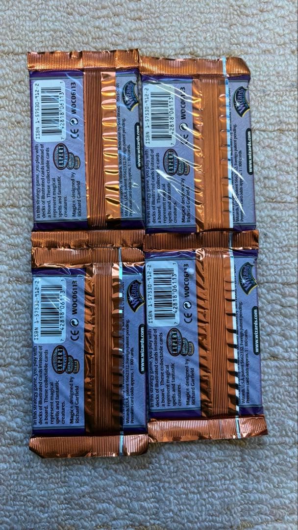 【未開封4パック】英語版 プレーンシフト　Planeshift