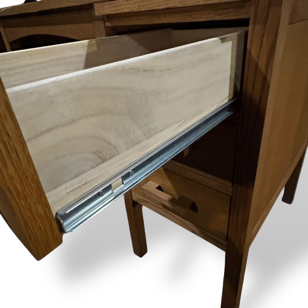 ウニコ unico 北欧家具 ワークデスク シンプルモダン ナラ材 ①デスクのみ