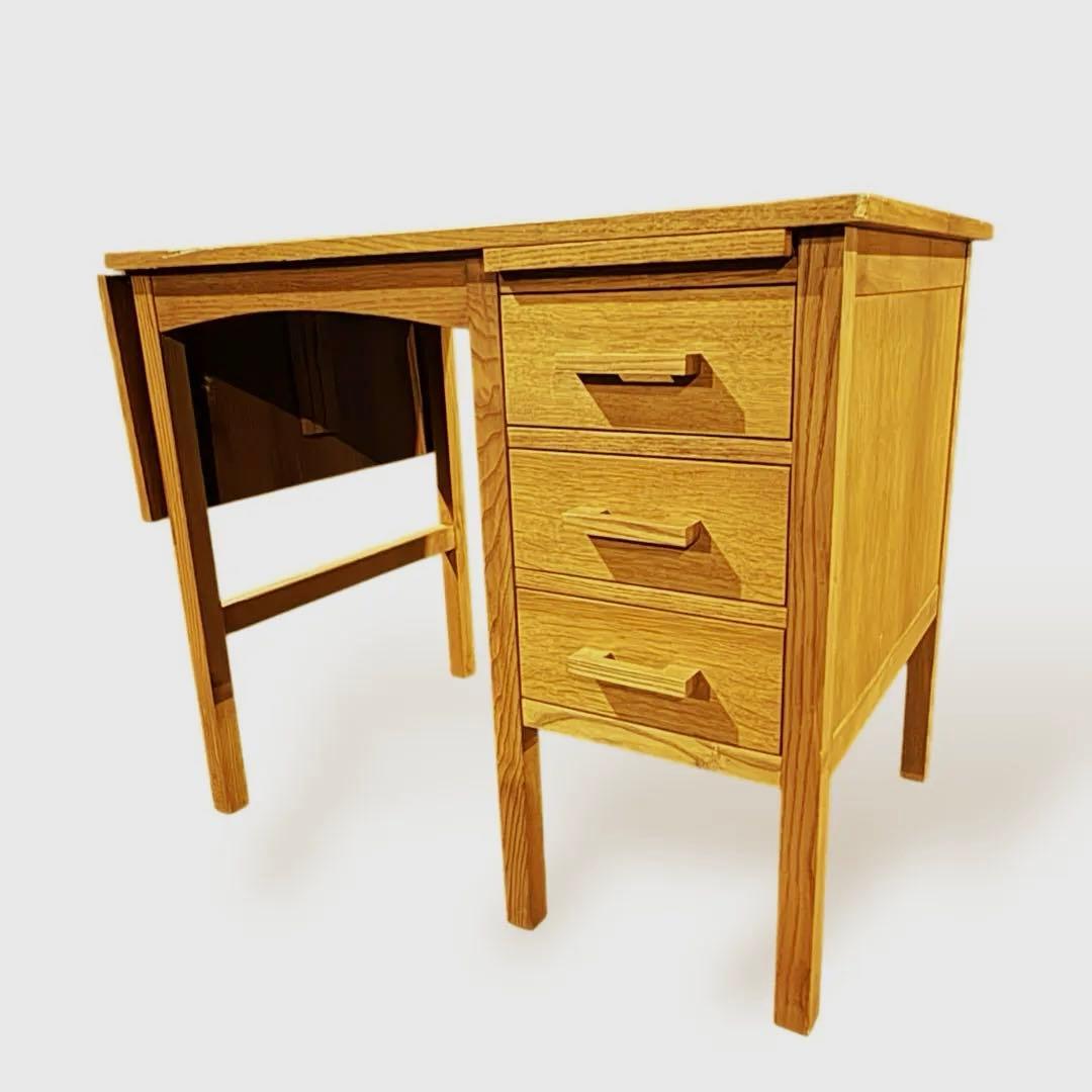 ウニコ unico 北欧家具 ワークデスク シンプルモダン ナラ材 ①デスクのみ