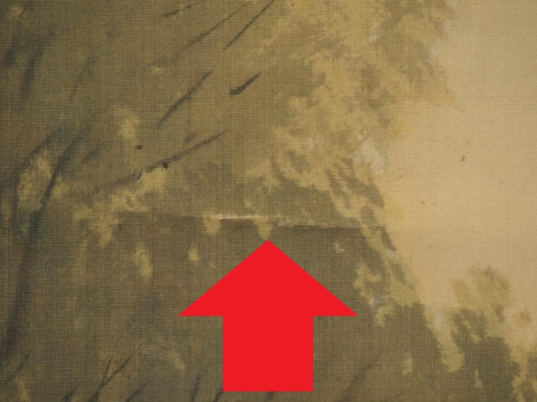 渓谷洶史之図  田中頼璋自筆掛軸　嘉本周石極箱