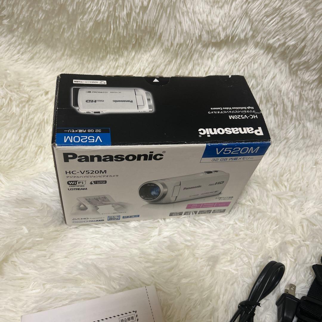 wifi！美品！花柄！Panasonic HC-V520M