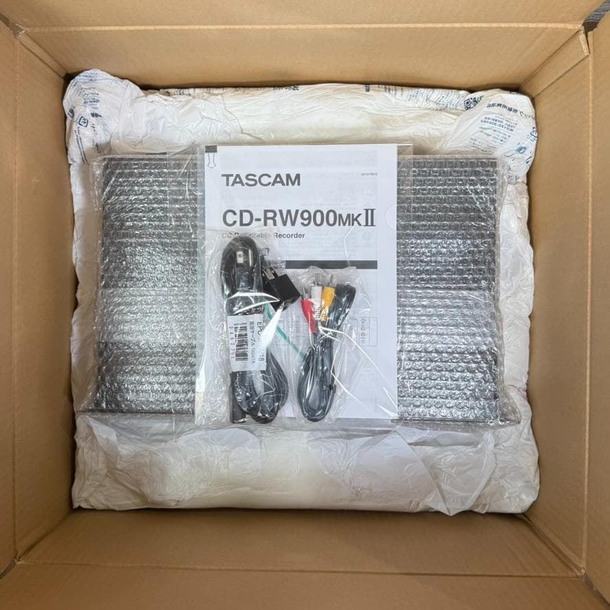 ◆CD録音履歴3時間◆TASCAM CDレコーダー CD-RW900MK2