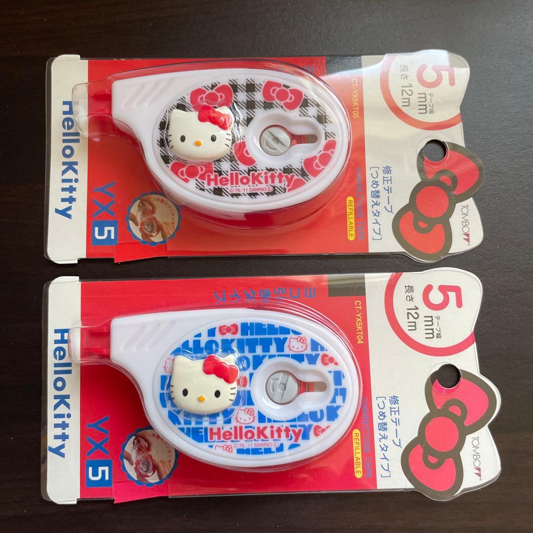 新品】ハローキティ 修正テープ 2個セット トンボ サンリオ - メルカリ