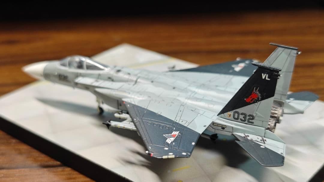 1/144 電飾改造 完成品 F-15c PLSL付き サイファー 円卓の鬼神