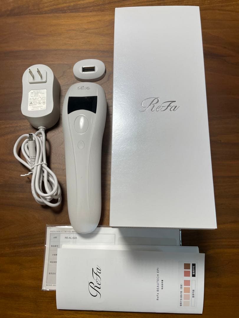 ReFa RE-AL-02A WHITE 脱毛器