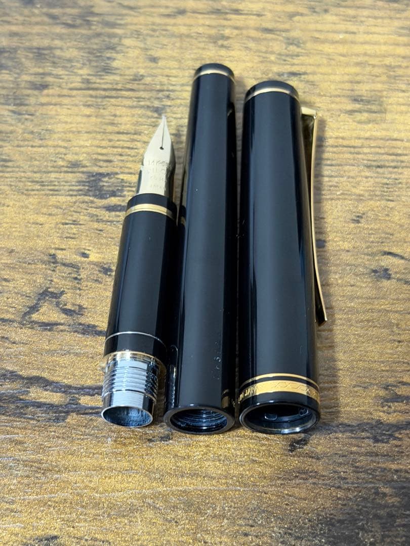 1978年製　SMニブ　軟中字　初代 グランダム　 エラボー　14金　万年筆