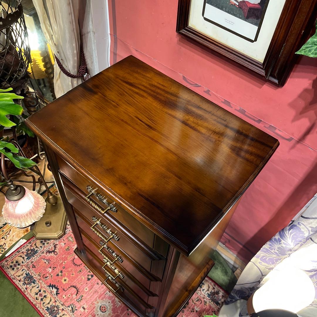 Sale アンティーク 5DR コンパクト チェスト キャビネット