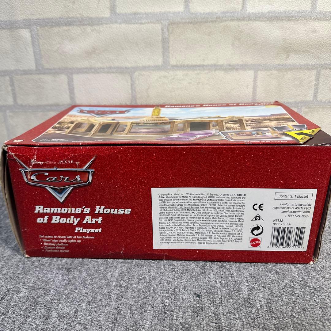 ★未開封品★ マテル カーズ ラモーンハウスオブボディーアートプレイセット