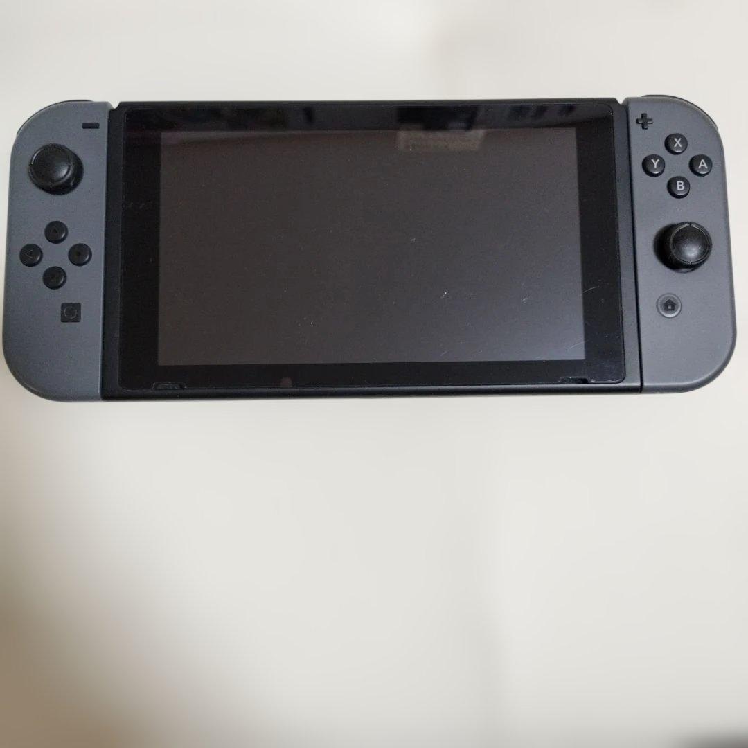 美品Nintendo Switch 本体 グレー 動作確認済 付属品付 初期化済