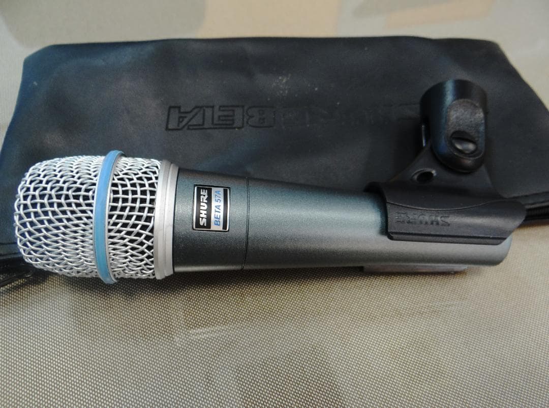 SHURE BETA57A シュアー ダイナミックマイク 新古品正規版