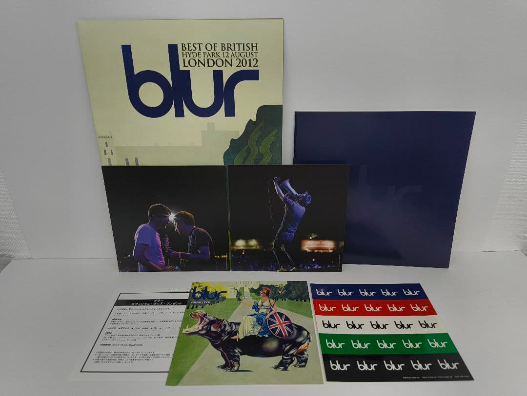 blur PARKLIVE ブラー パークライヴ 2012 デラックス盤