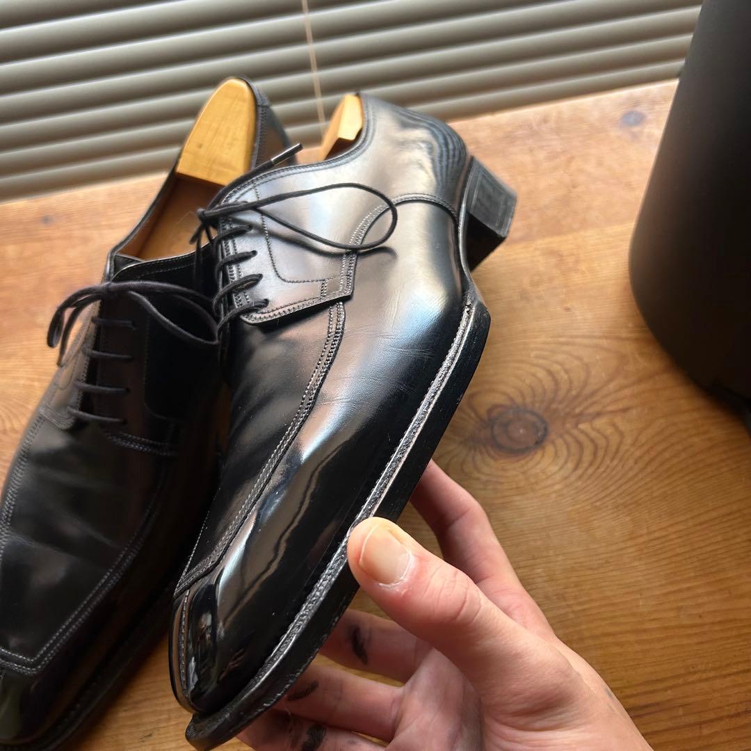 靴 J.M. WESTON Apron front derby.