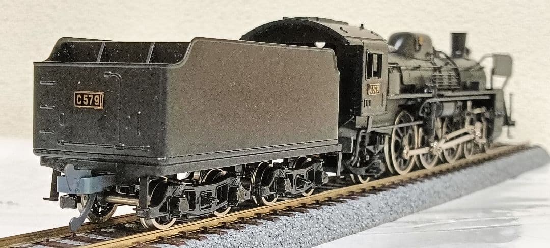 HOゲージ 天賞堂アダチ Ｃ57門デフ蒸気機関車、メンテナンス済