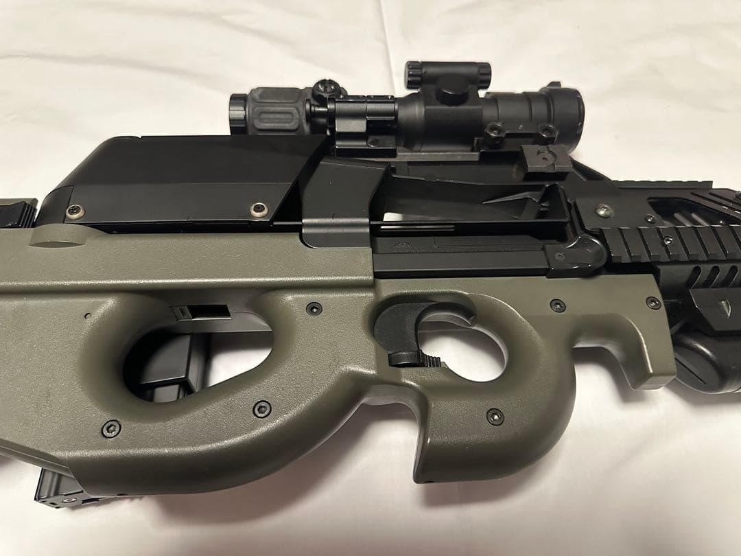 【カスタム済】東京マルイ P90 電動ガン エアガン ミリタリー　攻殻機動隊風