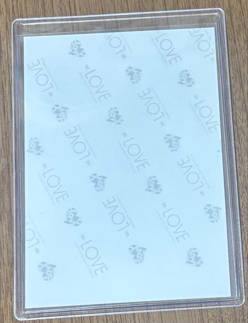 LOVE イコラブ 生写真 野口衣織 木漏れ日メゾフォルテ チュウ 直筆