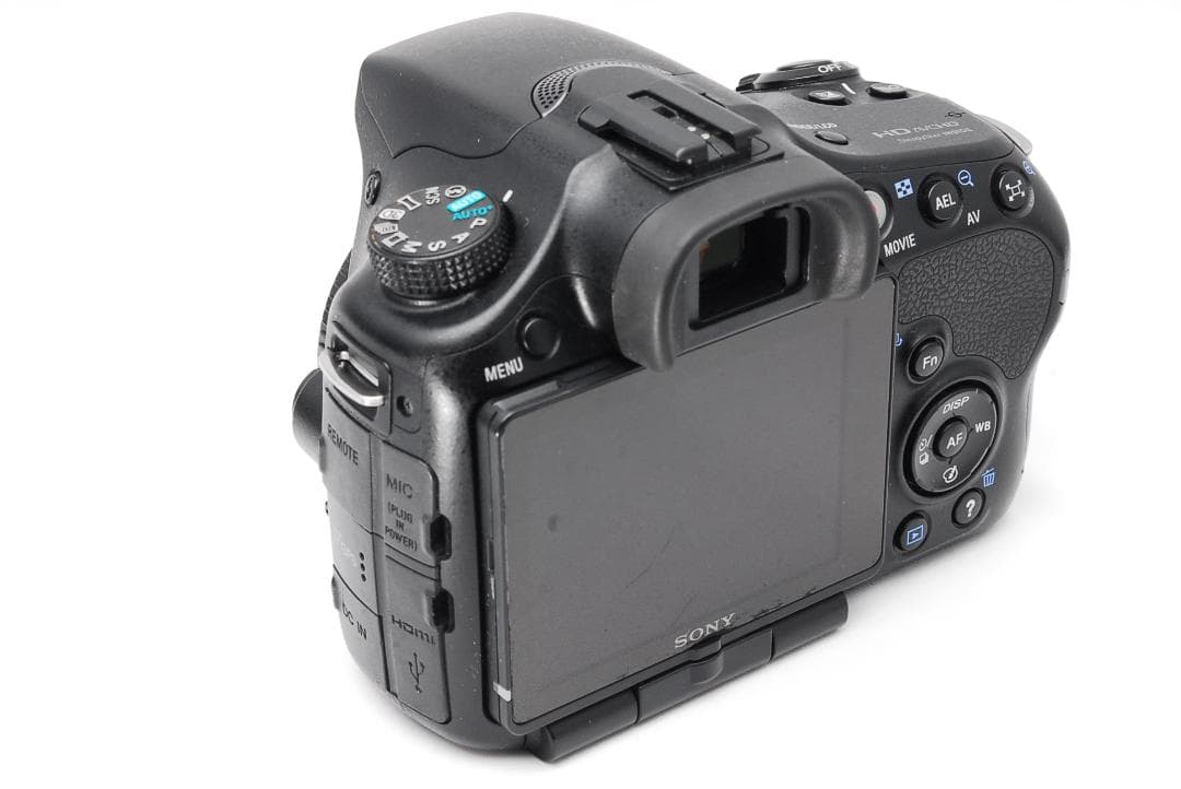 撮影枚数新品級♥ SONY ソニー α65 ♥スマホ転送♥ダブルレンズ