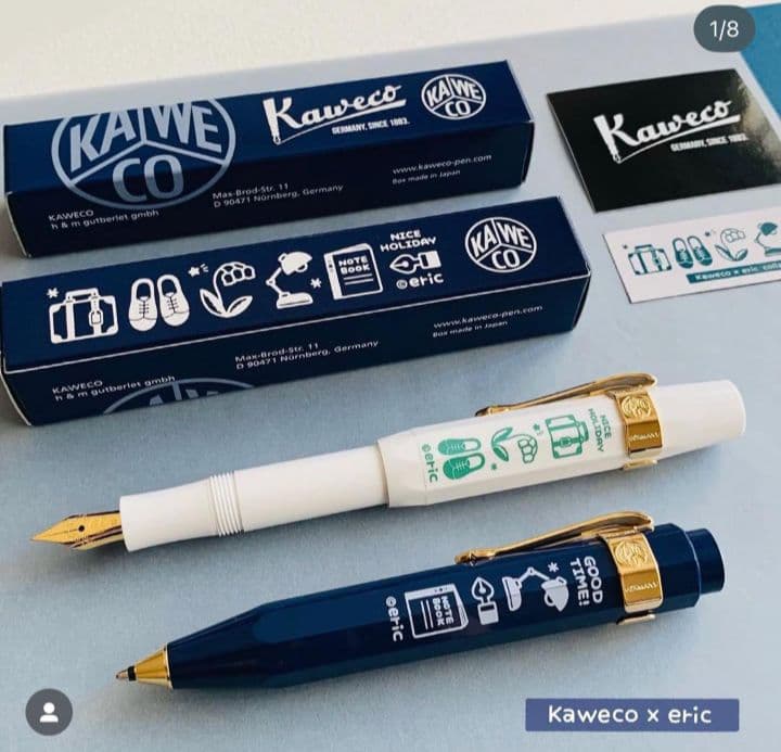 kaweco × eric万年筆＆ボールペンセット 845226