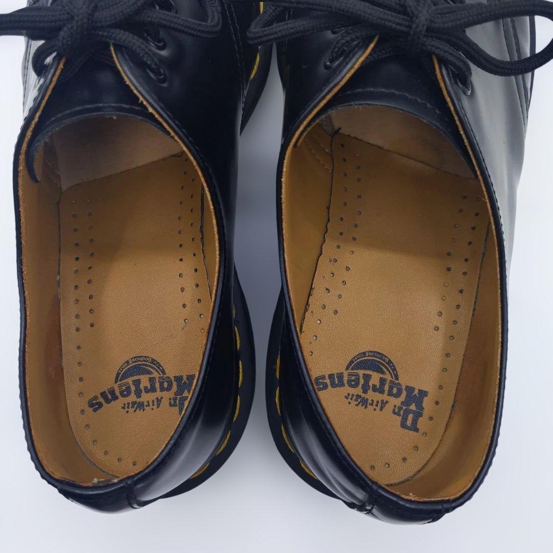 【美品】 ドクターマーチン 1461 59 UK7 3ホールシューズ ブラック