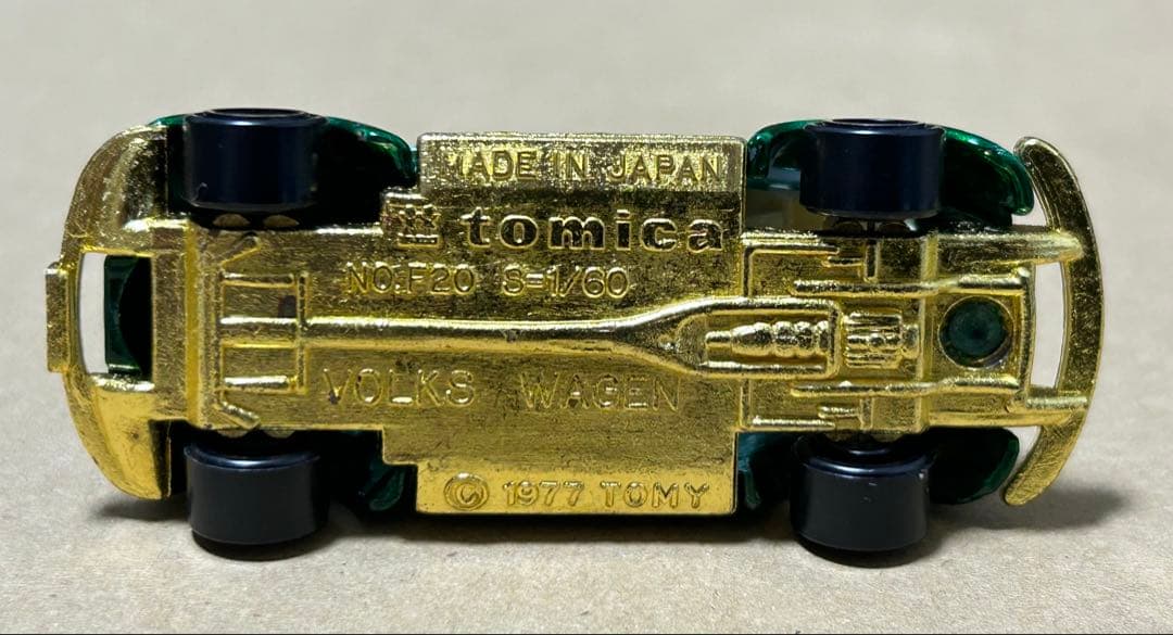 トミカ フォルクスワーゲン シェリフ sheriff メタグリーン ビートル