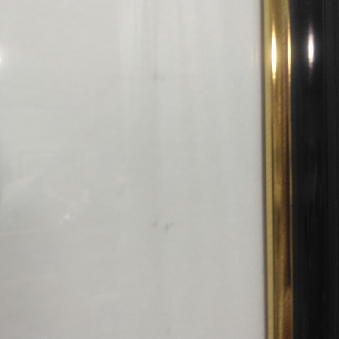 笹倉鉄平　ヴィルフランシュ　中古　大判額装アートポスター