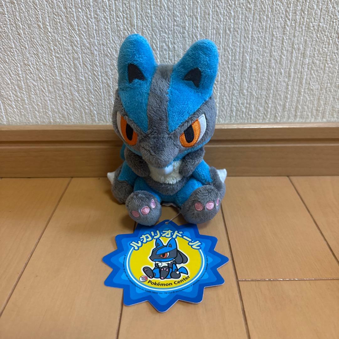 2009年 ポケモンセンター限定 ぬいぐるみ ポケドール ルカリオドール