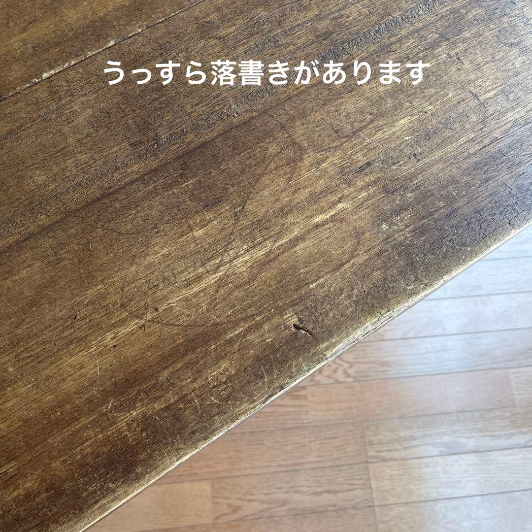 jam【古道具】木製×アイアン脚テーブル ヴィンテージ送料込