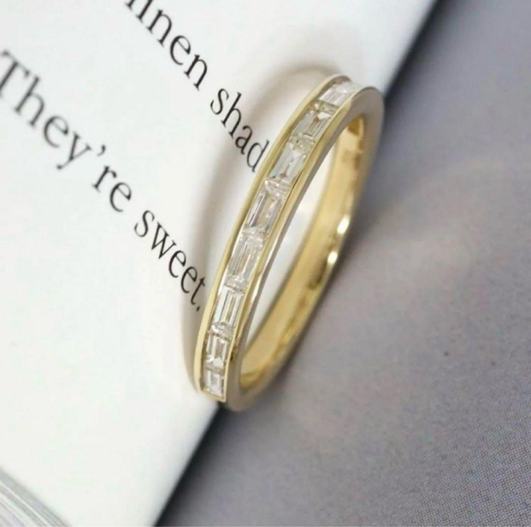 orb jewelry k18PG ダイヤモンド ハーフエタニティ 0.3ct