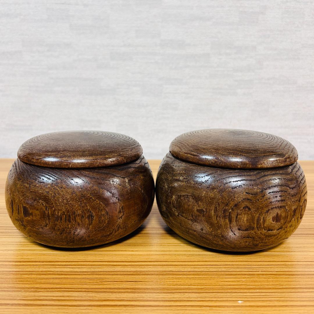 蛤碁石(月印) 那智黒石 32～33号 白180個 + 黒181個 囲碁