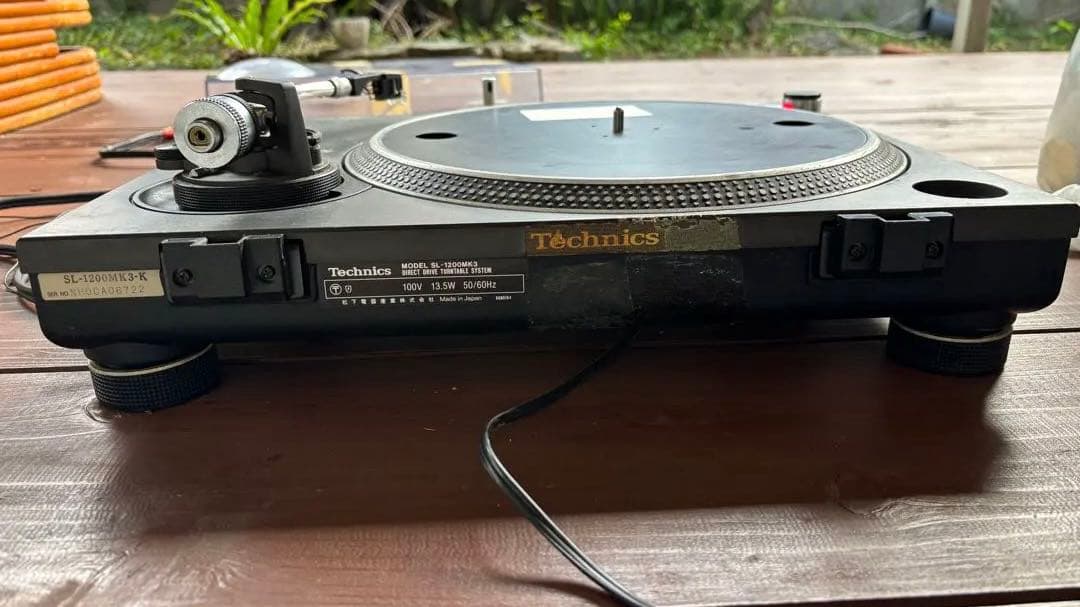 Technics SL-1200MK3-K 動作品 SHURE M44G付