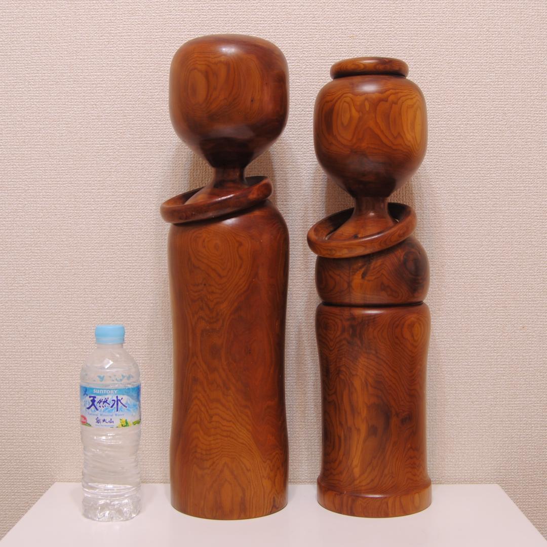 屋久杉こけし夫婦屋久島縄文杉世界遺産