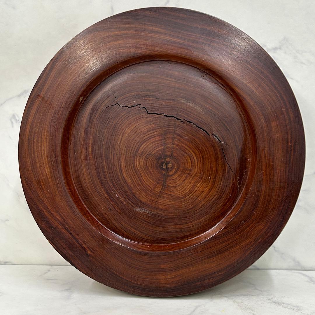 高級花梨材】天然木 無垢 火鉢 台座つき 希少品