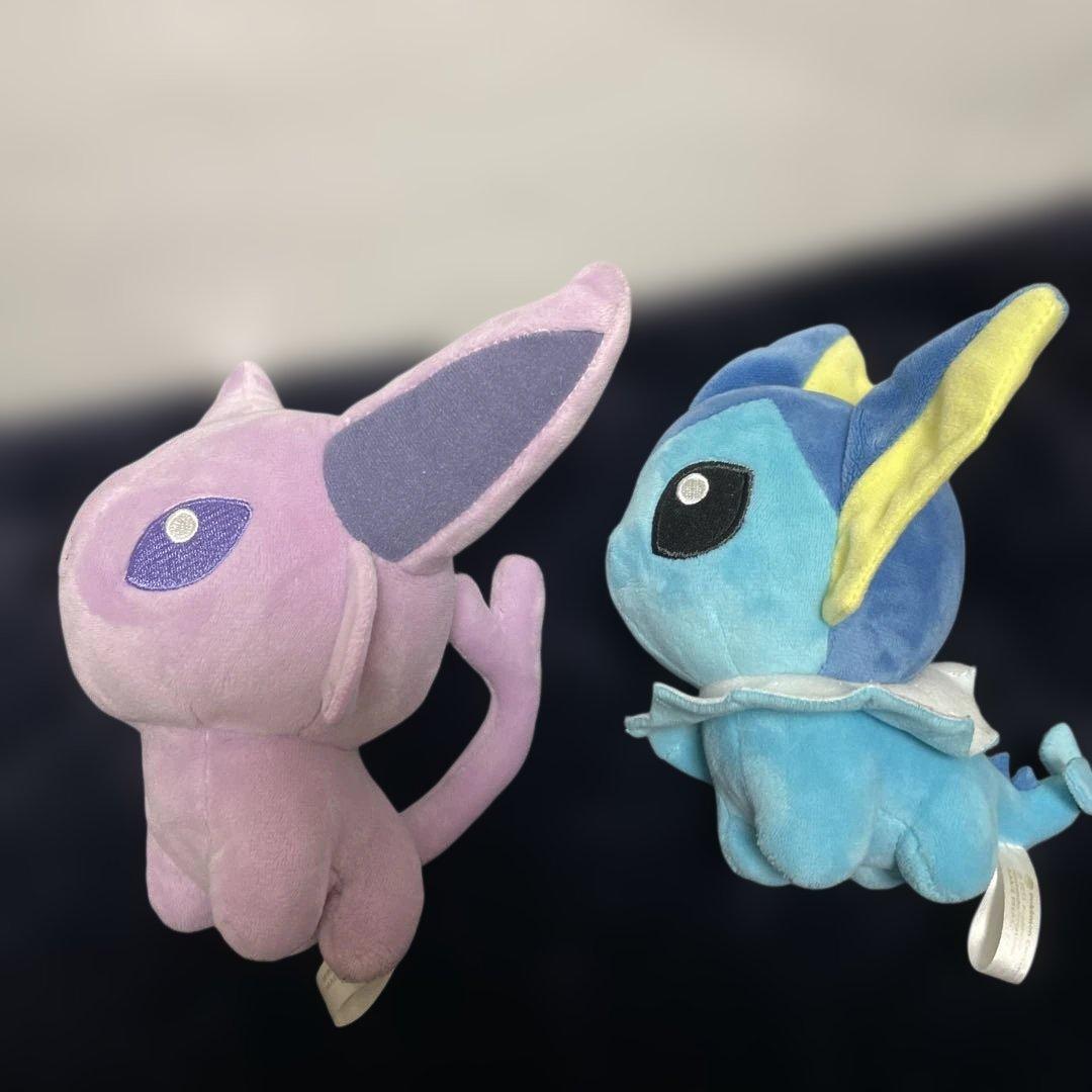 ポケモンセンター　ブラッキー　シャワーズ イーブイ エーフィ ぬいぐるみ