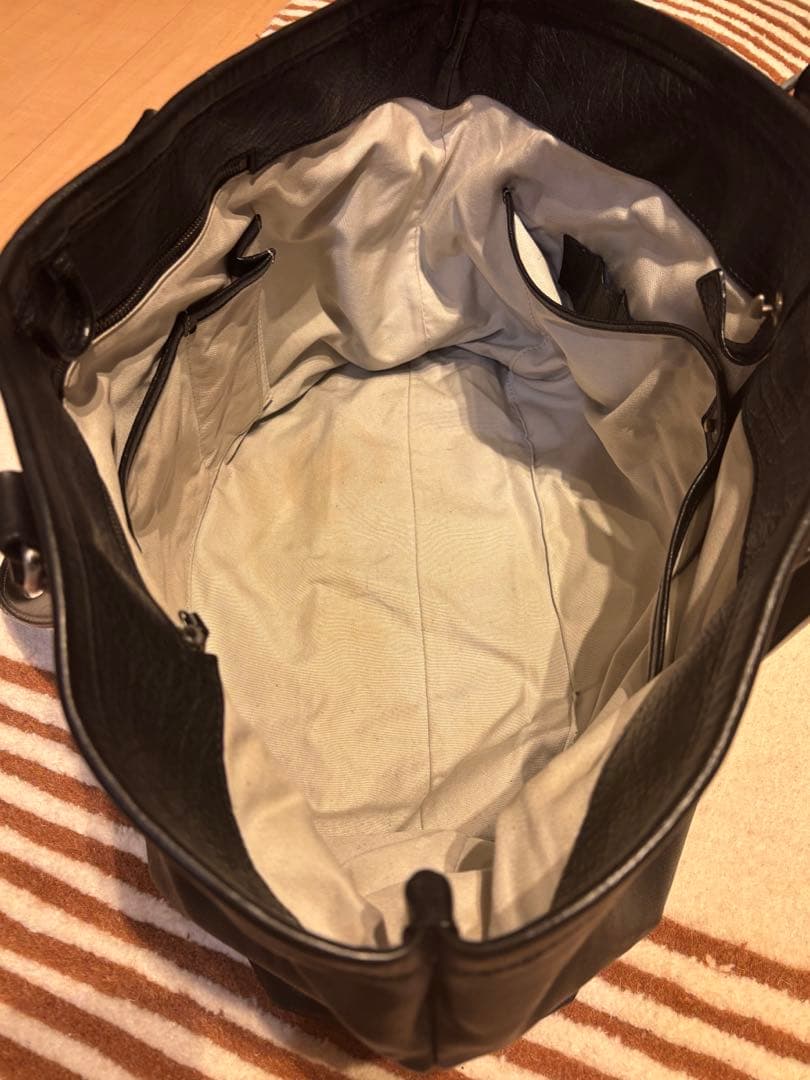 土屋鞄 アルマス バッファロー ビジネストート A4 大容量 ブリーフ 黒