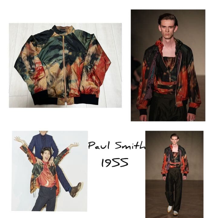 激レア】ポールスミス 19SS フォトグラフィック ブルゾン 三浦春馬さん