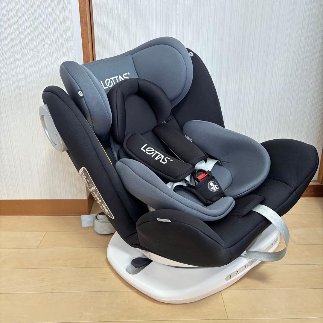 LETTAS チャイルドシート 360° 回転式 ISOFIXレッタス⭐︎せ