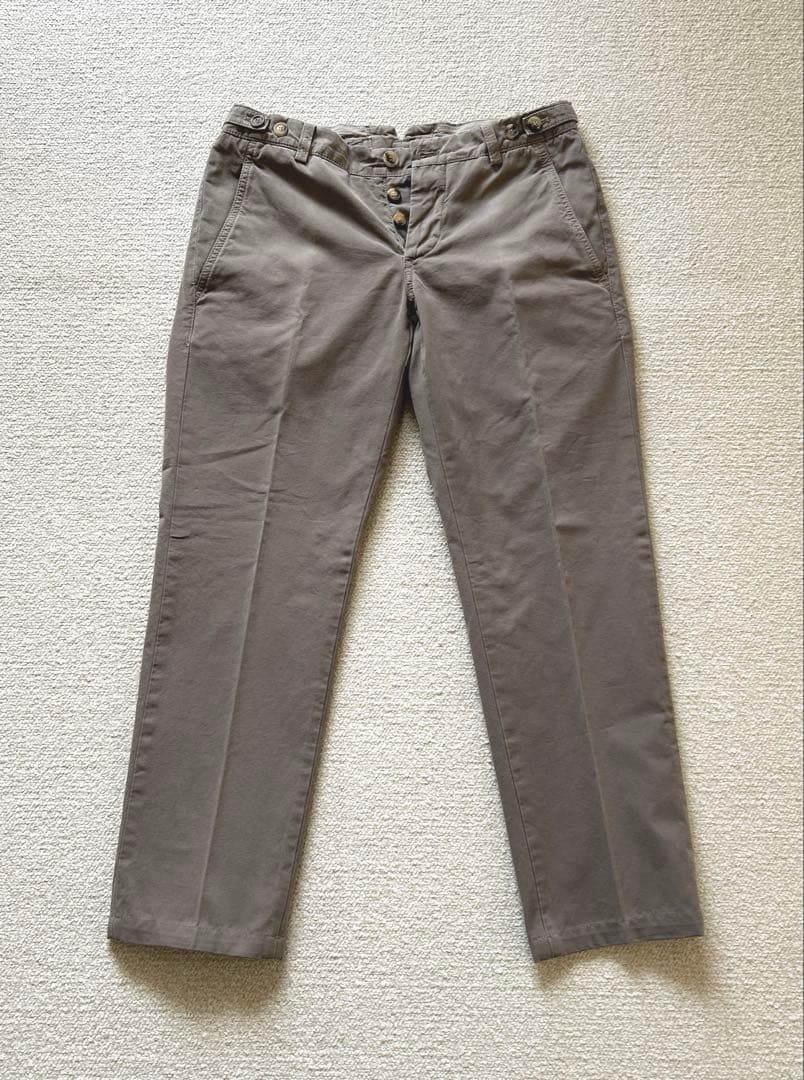 ブルネロクチネリ コットンパンツ