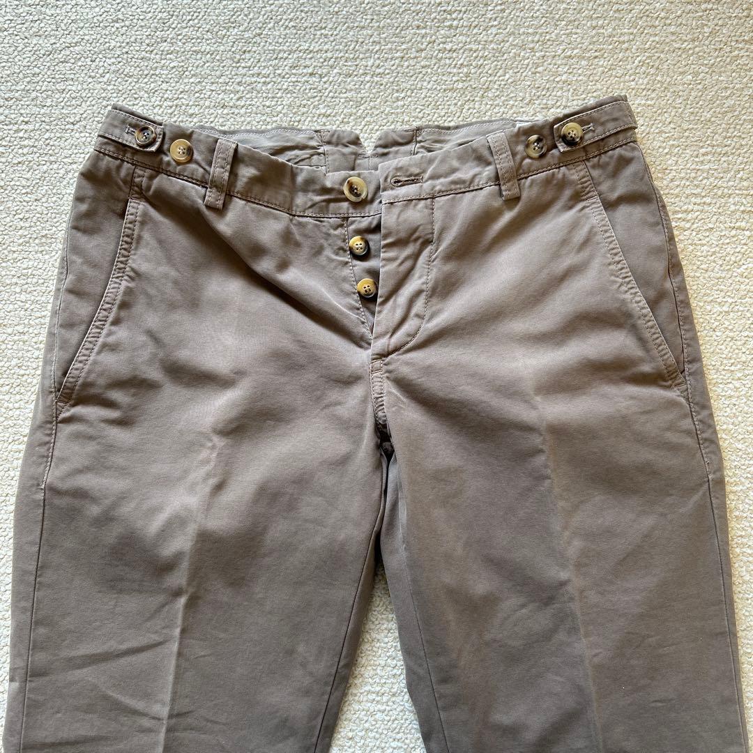 ブルネロクチネリ コットンパンツ