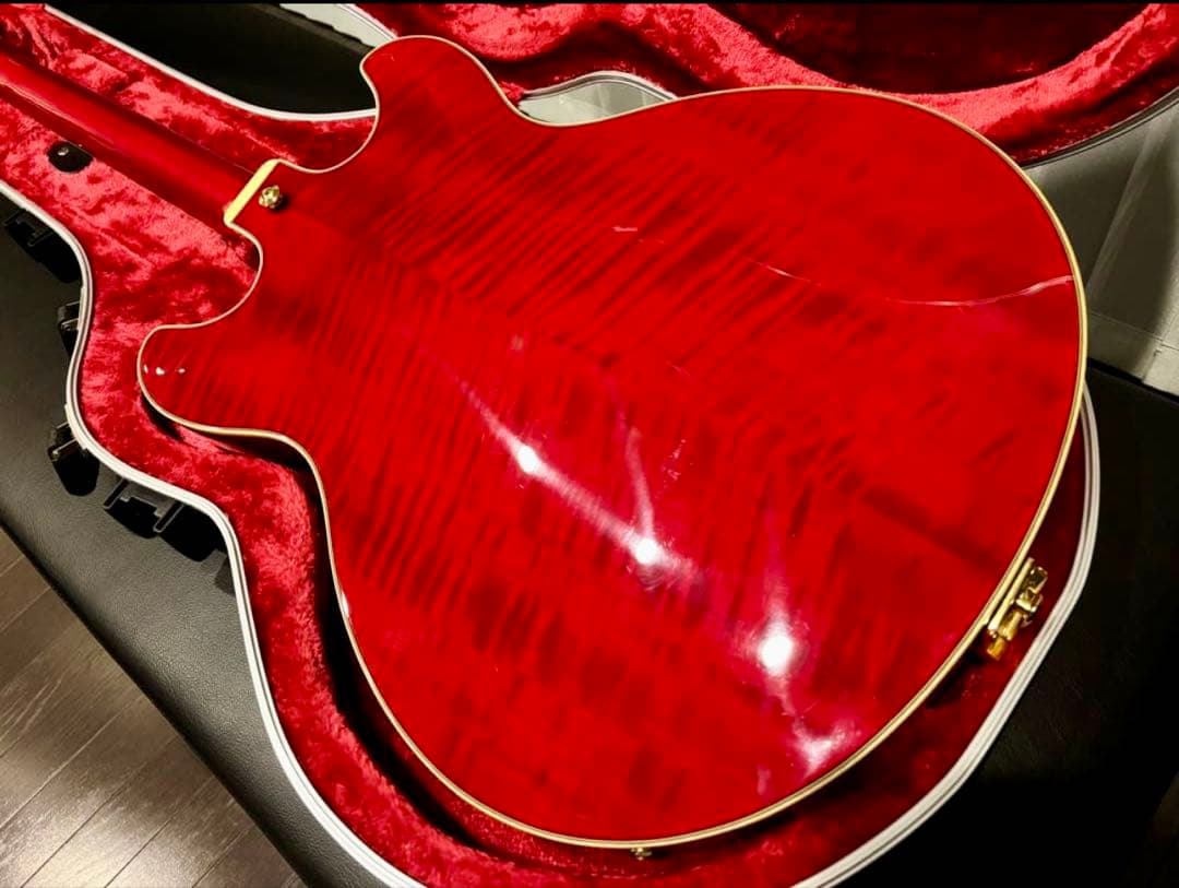 (祝) (正月価格)イバニーズ セミアコ AS113 ビグズビートレモロ