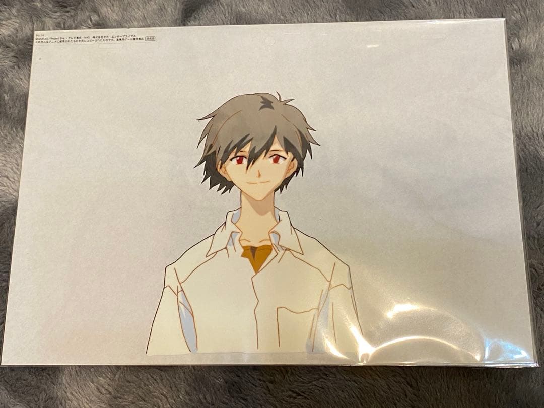 新世紀エヴァンゲリオン 渚カヲル セル画 セル倶楽部 No．14 原画