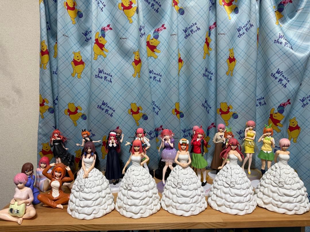 五等分の花嫁フィギュアセット TVアニメ『五等分の花嫁∬』の五つ子が黒のドレス姿で降臨