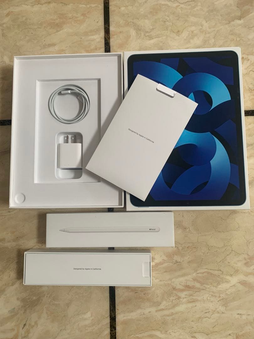 iPad Air 第5世代 Apple Pencil(第2世代)セットカバー付き