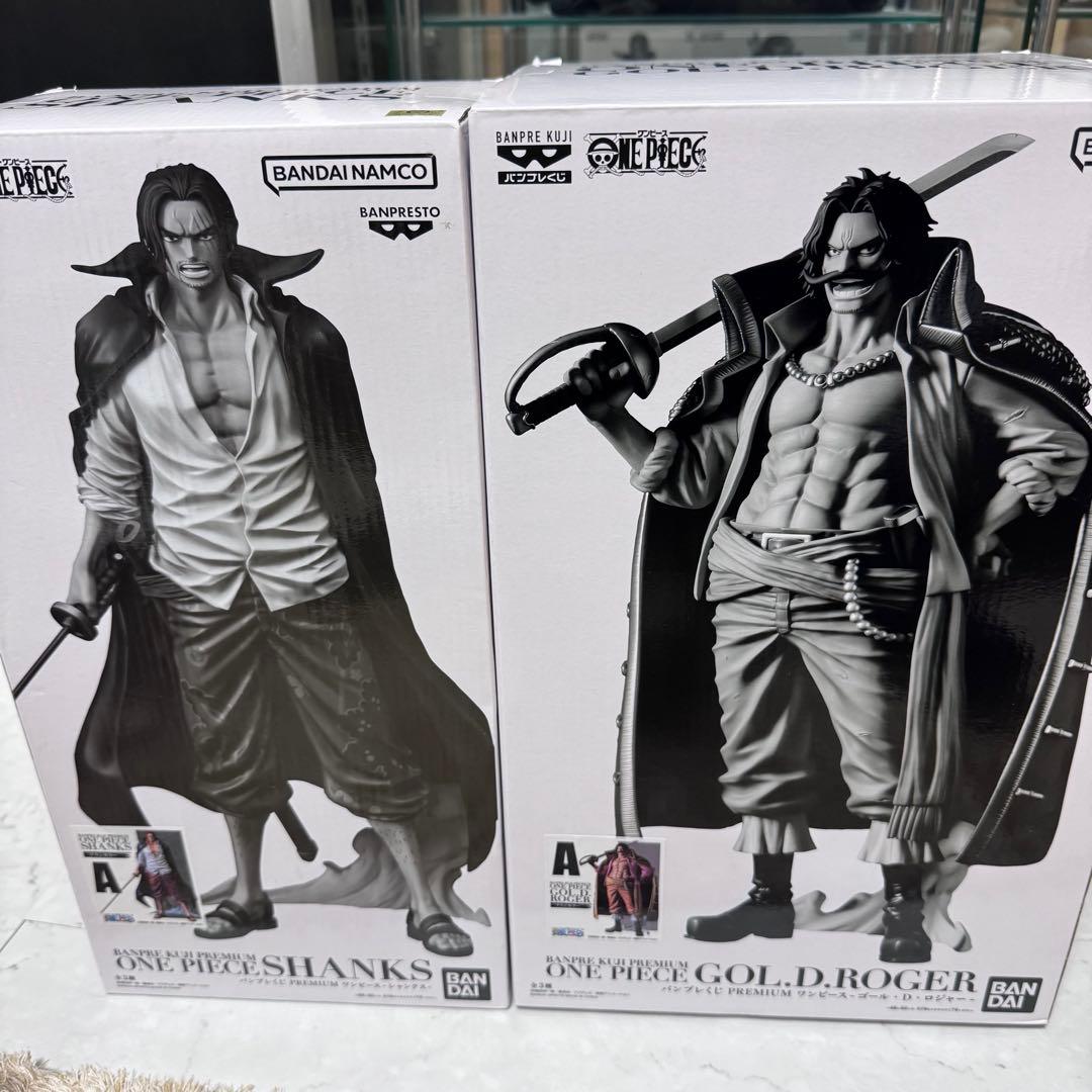 バンプレくじ シャンクス ロジャー ワンピース A賞 セット売り - メルカリ