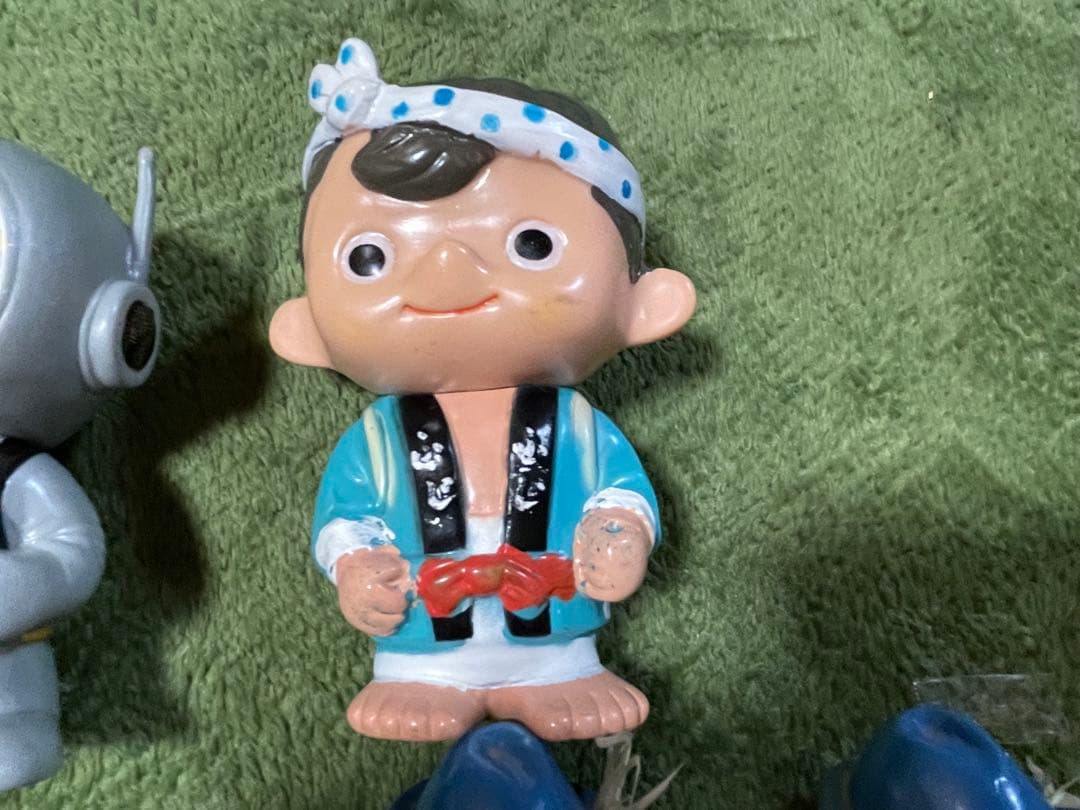 富士銀行　ぼくちゃん　ソフビ貯金箱　14体