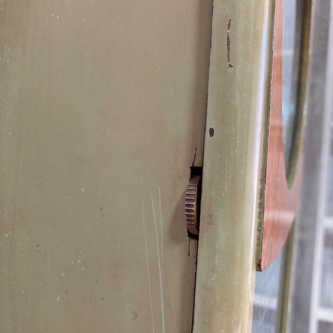 セイコー社 木製掛け時計 ガラスカバー付き　ビンテージ中古品　昭和30年代製